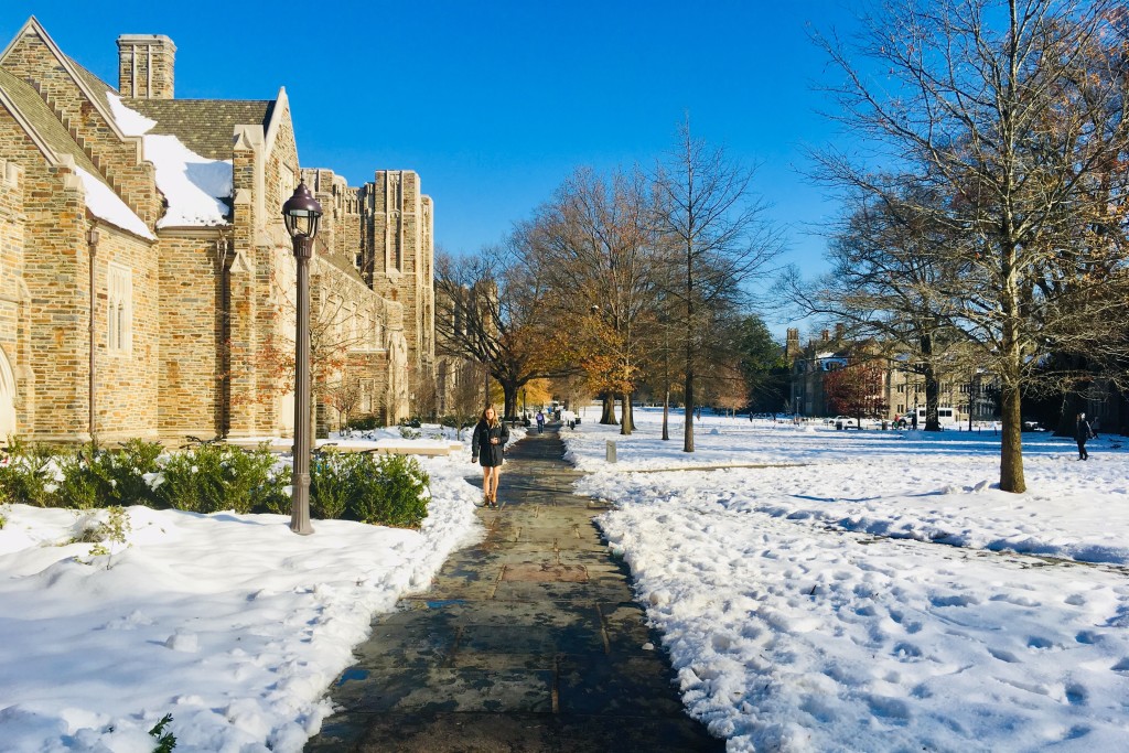 West Campus in Winter