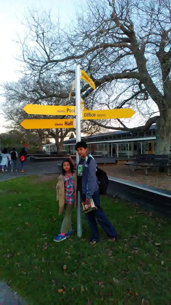 Nantan and Divya in Glenavon. Source: Personal documentation