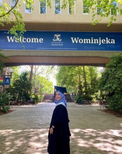 Dyah completed her Master's degree at The University of Melbourne. Source: Personal Documentation