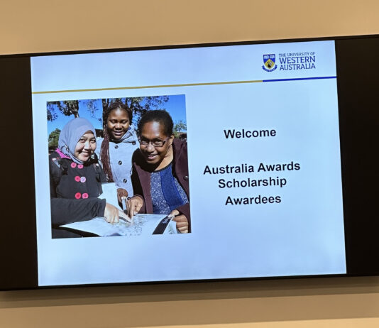 Pembukaan Introductory Academic Program untuk Australia Awards Awardees di The University of Western Australia